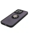 Buy Bizon Case Hybrid Ring Apple iPhone 15 Pro Max smoky with a black frame - BIZ3777 - {ean13} - Home Screen Store Europe