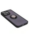 Buy Bizon Case Hybrid Ring Apple iPhone 15 Pro Max smoky with a black frame - BIZ3777 - {ean13} - Home Screen Store Europe