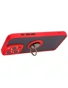 Buy Bizon Case Hybrid Ring Apple iPhone 15 Pro Max smoky with a red frame - BIZ3781 - {ean13} - Home Screen Store Europe