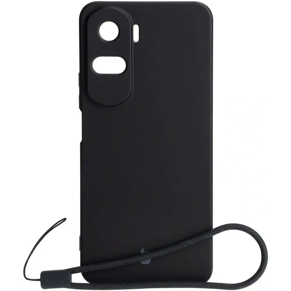 Etui Bizon Case Silicone do Honor 90 Lite czarne