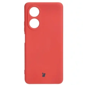 Etui Bizon Case Silicone do Oppo A58 4G brudny róż