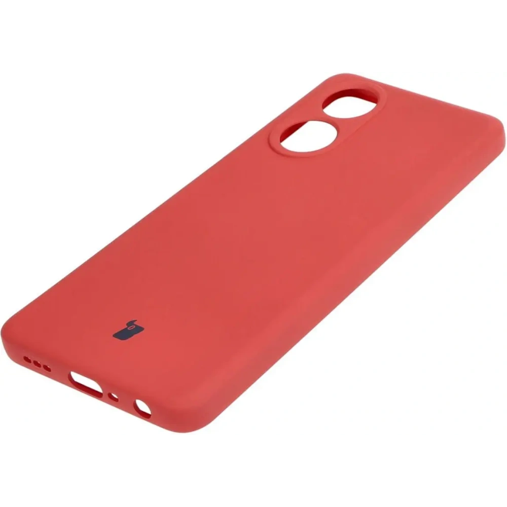 Etui Bizon Case Silicone do Oppo A58 4G brudny róż