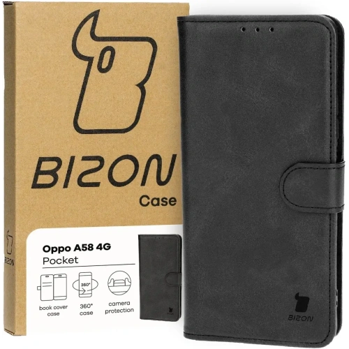 Kup Bizon Tasche für Oppo A58 4G schwarz - BIZ3793 - {ean13} - Sklep Home Screen