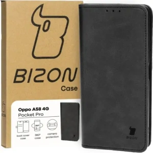 Kup Bizon Case Pocket Pro Oppo A58 4G negru - BIZ3796 - {ean13} - Sklep Home Screen