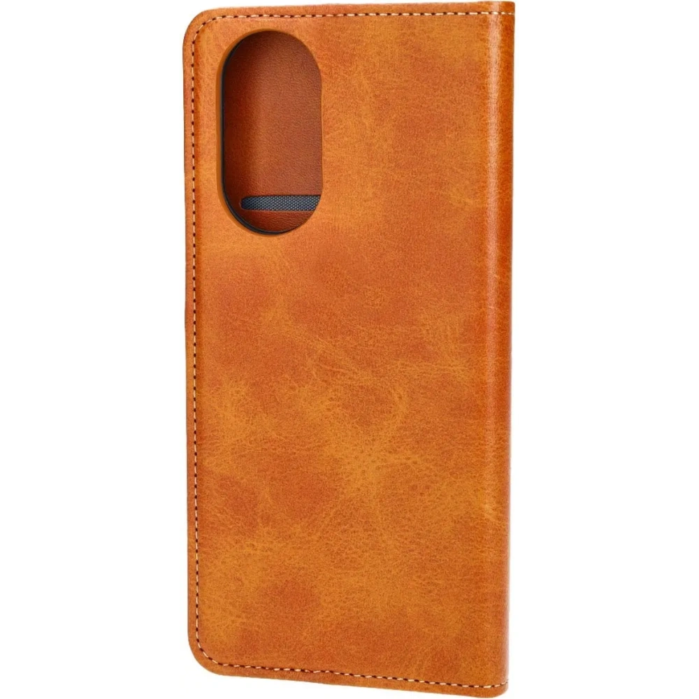 Etui z klapką Bizon Case Pocket Pro do Oppo A58 4G brązowe