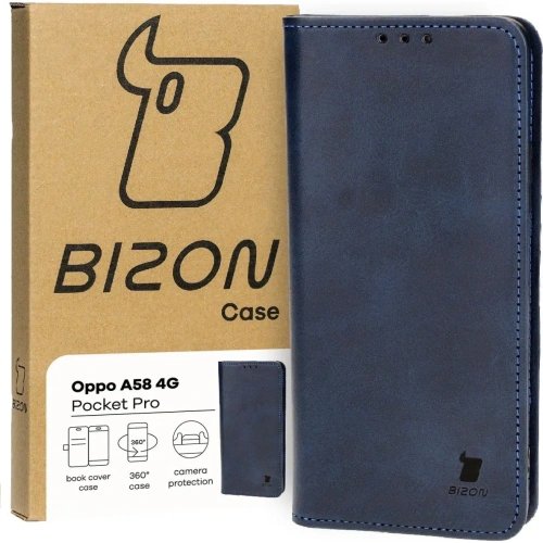 Kup Bizon Case Pocket Pro Oppo A58 4G sötétkék - BIZ3798 - {ean13} - Sklep Home Screen