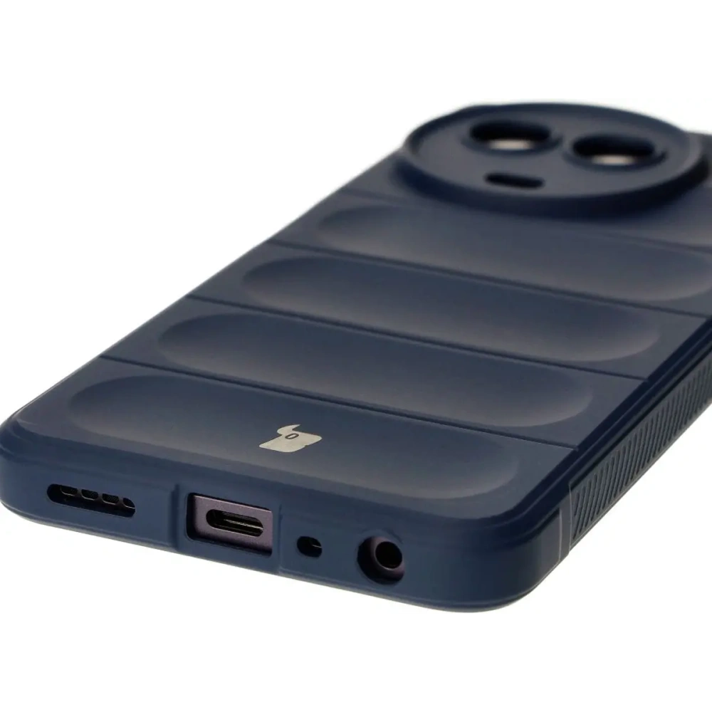 Pancerne etui Bizon Case Tur do Realme 11 5G granatowe