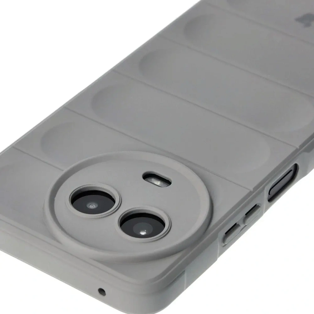 Pancerne etui Bizon Case Tur do Realme 11 5G jasnoszare