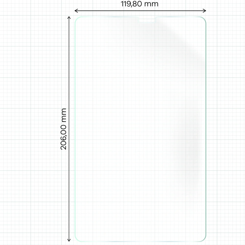 Folia imitująca papier Bizon Film Tab Papirus do Samsung Galaxy Tab A9 [2 PACK]