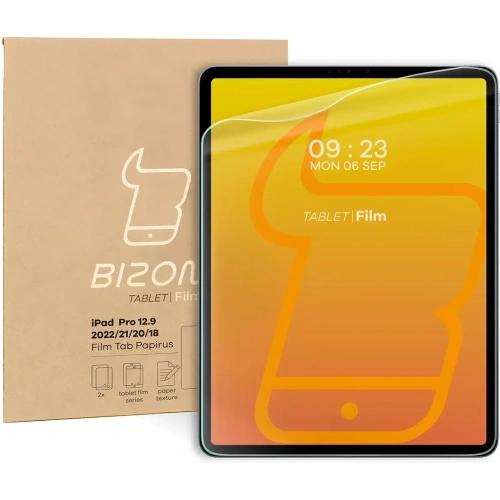 Kup Bizon Film Tab Papirus Apple iPad Pro 12.9 2022/2021/2020/2018 [2 PACK] - BIZ3808 - {ean13} - Sklep Home Screen