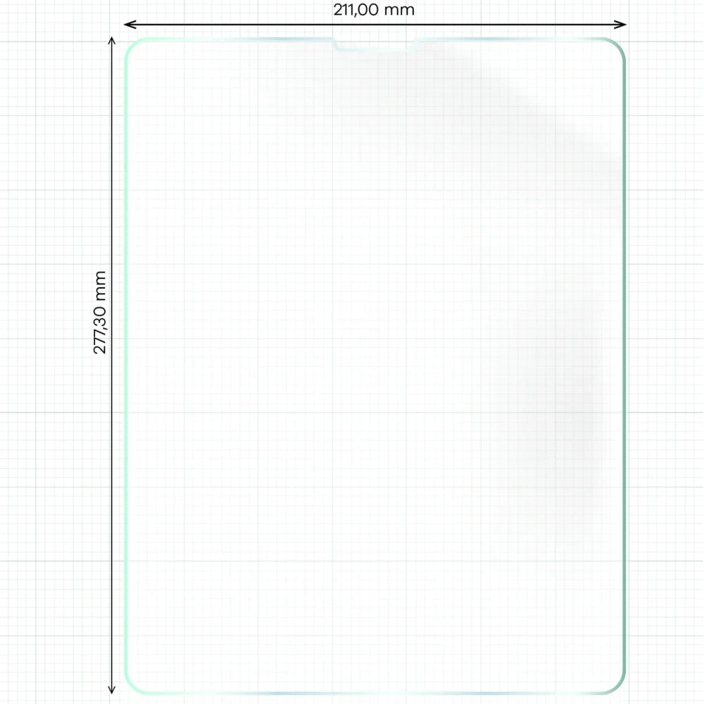 Folia imitująca papier Bizon Film Tab Papirus do iPad Pro 12.9 2022/2021/2020/2018 [2 PACK]