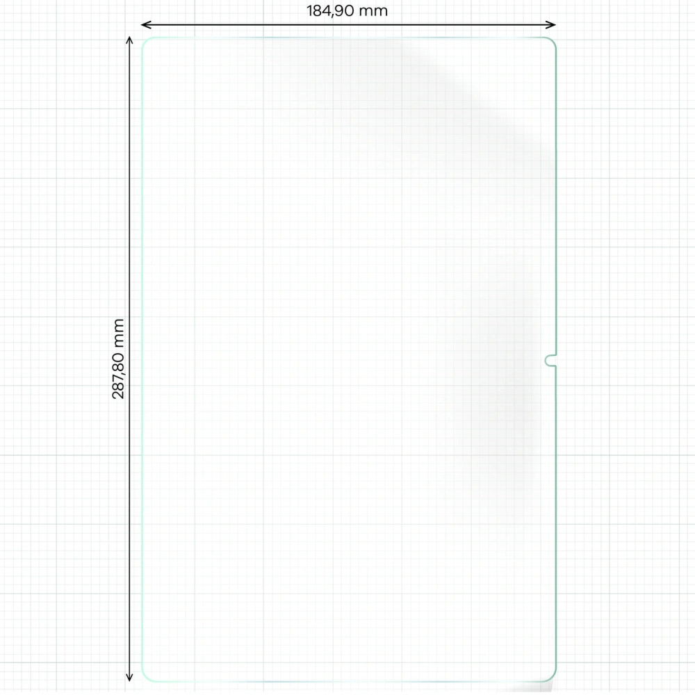 Folia imitująca papier Bizon Film Tab Papirus do Lenovo Tab P12 12.7 TB 370 [2 PACK]