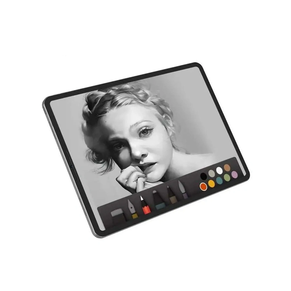 Folia imitująca papier Bizon Film Tab Papirus do Lenovo Tab P12 12.7 TB 370 [2 PACK]