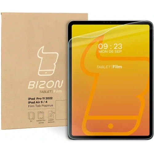Kup Bizon Film Tab Papirus Apple iPad Pro 11 2022/2021/2020/2018/AIR 6/5/4 [2 PACK] - BIZ3810 - {ean13} - Sklep Home Screen