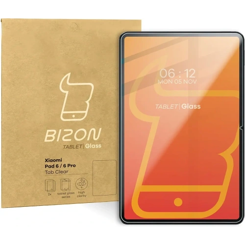 Kup Szkło hartowane Bizon Glass Tab Clear do Xiaomi Pad 6 / 6 Pro [2 PACK] - BIZ3811 - {ean13} - Sklep Home Screen