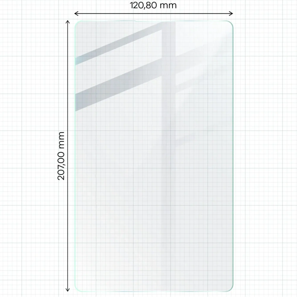 Szkło hartowane Bizon Glass Tab Clear do Samsung Galaxy Tab A9 [2 PACK]