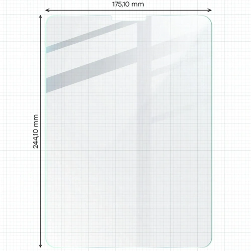 Buy Bizon Glass Tab Clear Apple iPad Pro 11 2022/2021/2020/2018/AIR 6/5/4 [2 PACK] - BIZ3817 - {ean13} - Home Screen Store Europe
