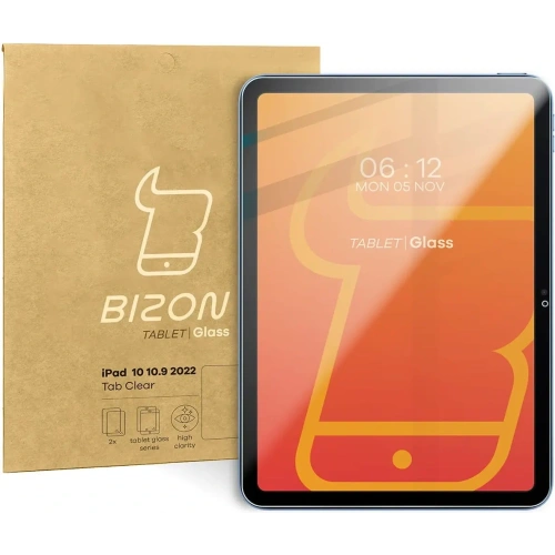 Kup Bizon Glass Tab Klar Apple iPad 10 10.9 2022 [2 PACK] - BIZ3818 - {ean13} - Sklep Home Screen