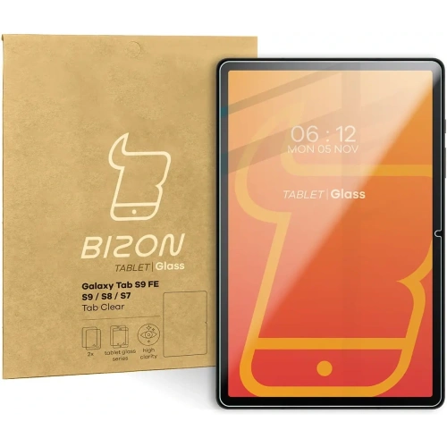 Buy Bizon Glass Tab Clear Samsung Galaxy Tab S9 FE/S9/S8/S7 [2 PACK] - BIZ3819 - {ean13} - Home Screen Store Europe
