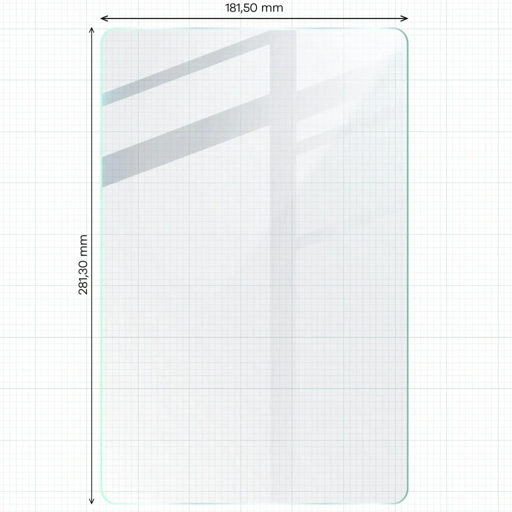 Szkło hartowane Bizon Glass Tab Clear do Samsung Galaxy Tab S10 Plus/S9 FE Plus/S9 Plus/S8 Plus/S7 Plus/S7 FE [2 PACK]