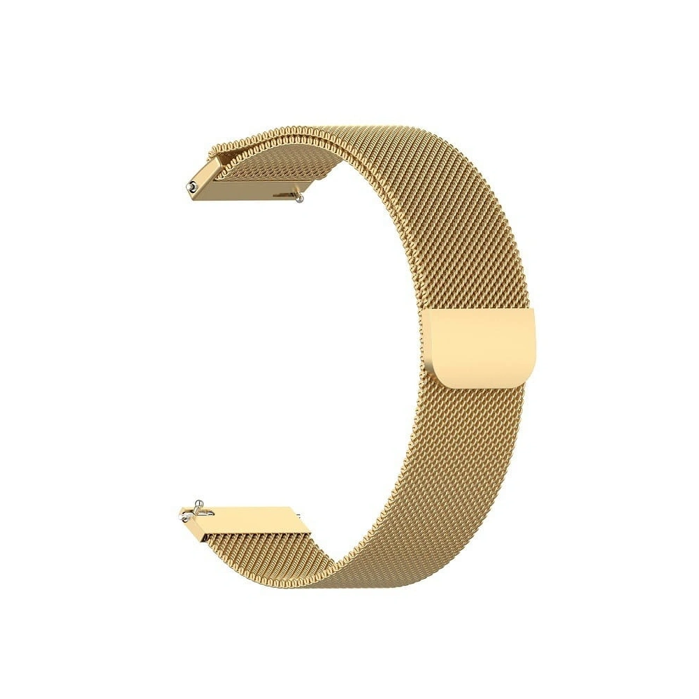 Pasek Bizon Strap Watch Chain 20 mm do smartwatcha złoty