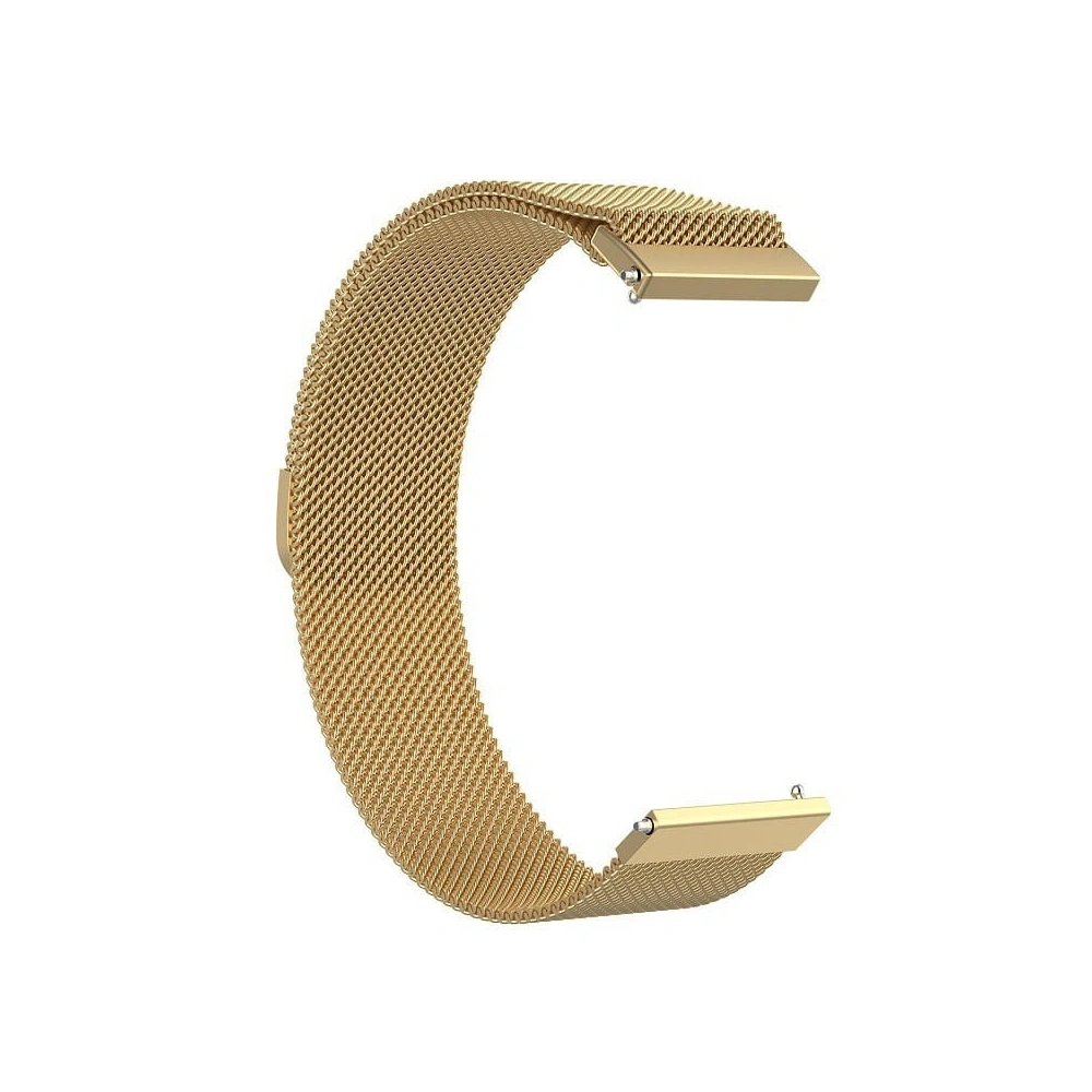 Pasek Bizon Strap Watch Chain 20 mm do smartwatcha złoty