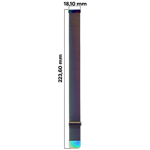 Buy Bizon Strap Watch Chain 20 mm rainbow - BIZ3824 - {ean13} - Home Screen Store Europe