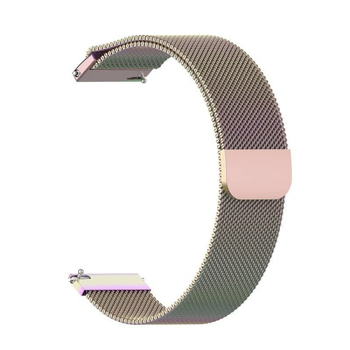 Kup Pasek Bizon Strap Watch Chain 20 mm do smartwatcha tęczowy - BIZ3824 - {ean13} - Sklep Home Screen