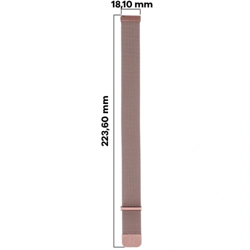 Buy Bizon Strap Watch Chain 20 mm pink - BIZ3825 - {ean13} - Home Screen Store Europe