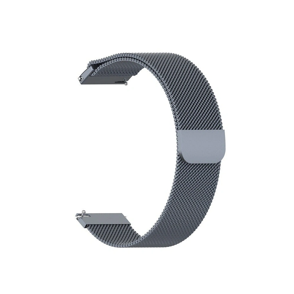 Pasek Bizon Strap Watch Chain 18 mm do Huawei Watch GT 4 41 mm szary