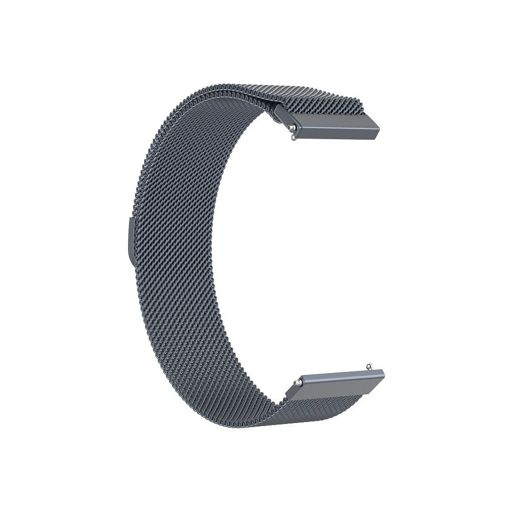 Pasek Bizon Strap Watch Chain 18 mm do Huawei Watch GT 4 41 mm szary