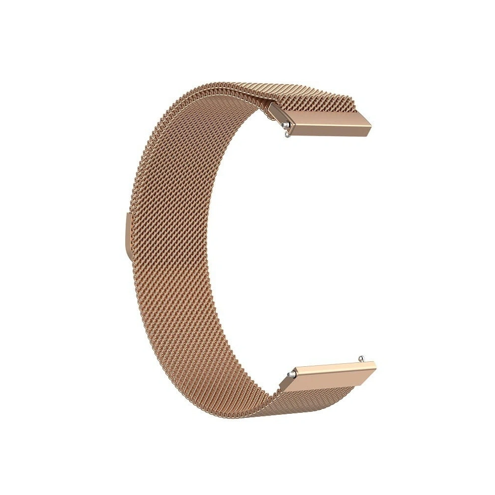 Pasek Bizon Strap Watch Chain 18 mm do smartwatcha różowozłoty