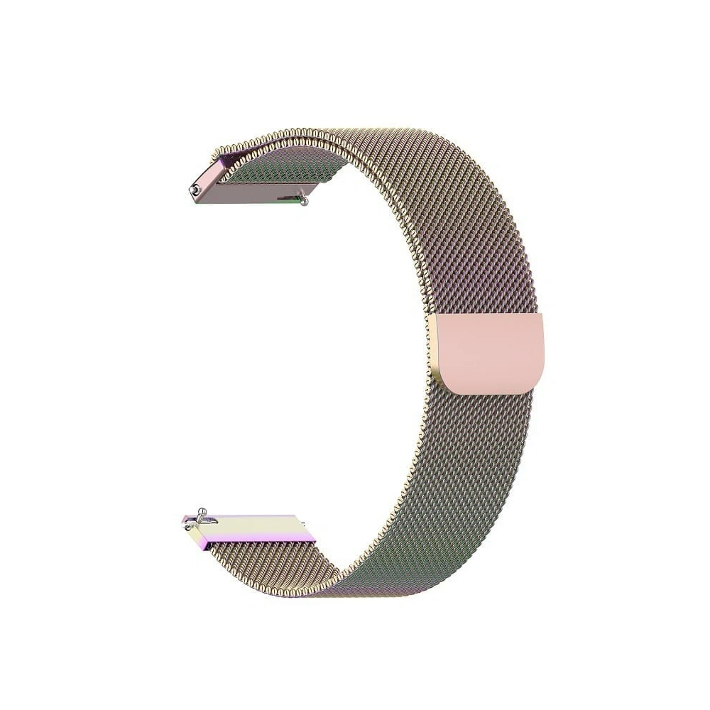 Pasek Bizon Strap Watch Chain 22 mm do smartwatcha tęczowy