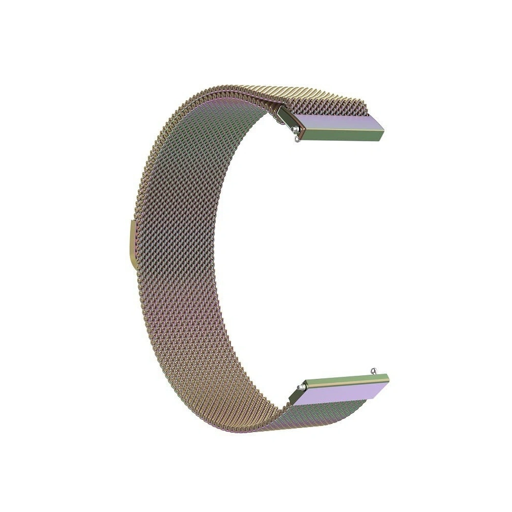 Pasek Bizon Strap Watch Chain 22 mm do smartwatcha tęczowy