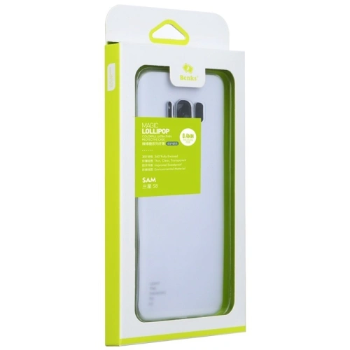 Kup Case Benks Lollipop 0.4mm Galaxy S8 Plus Weiß - BKS123WHT - {ean13} - Sklep Home Screen