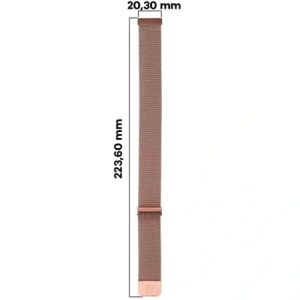 Kup Pásky Bizon Strap Hodinkový řetěz 22 mm pro smartwatch růžovo-zlatý - BIZ3834 - {ean13} - Sklep Home Screen