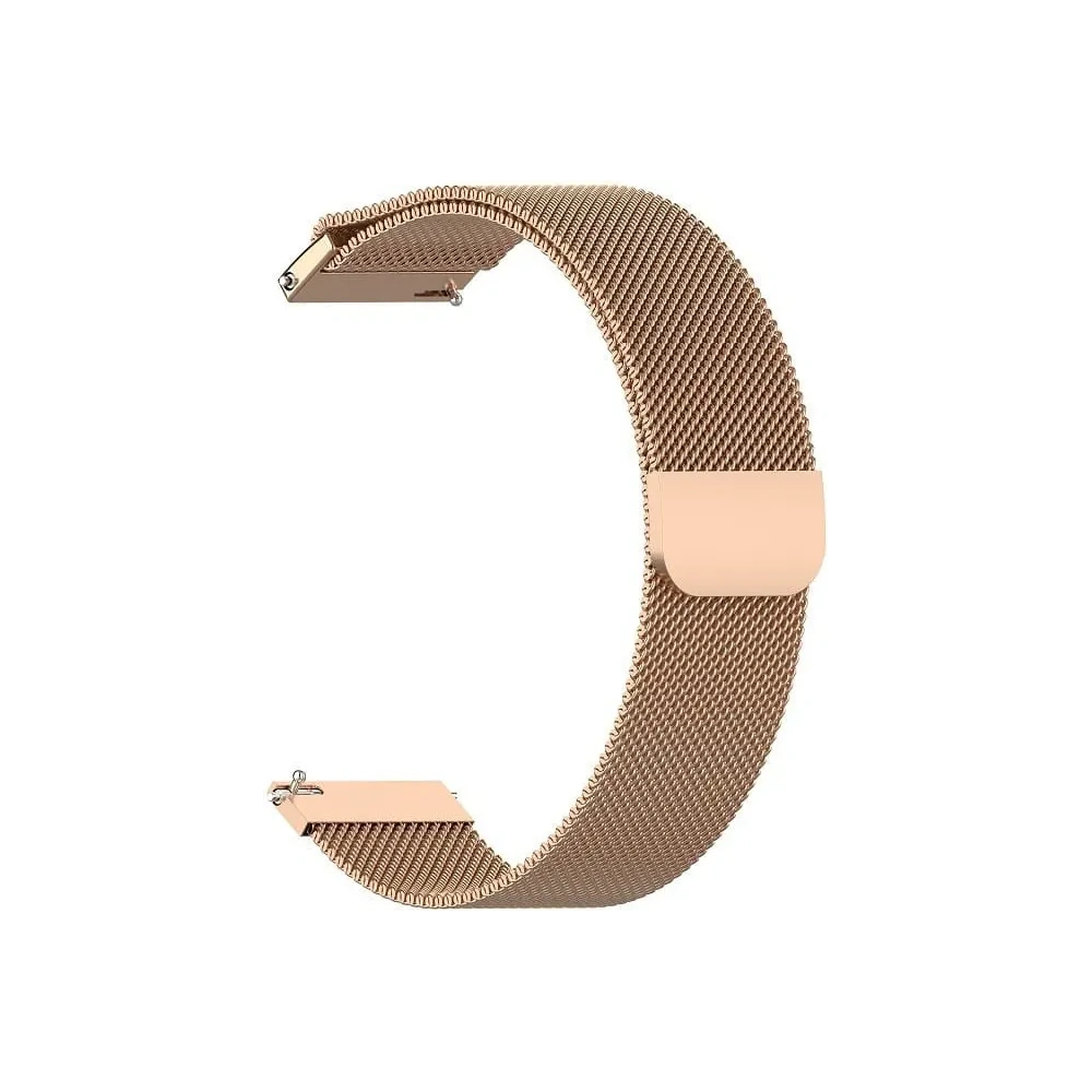 Pasek Bizon Strap Watch Chain 22 mm do smartwatcha różowozłoty