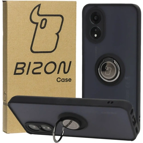 Buy Bizon Case Hybrid Ring Oppo A38 4G smoky with a black frame - BIZ3835 - {ean13} - Home Screen Store Europe