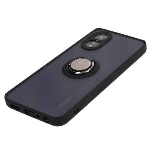 Buy Bizon Case Hybrid Ring Oppo A38 4G smoky with a black frame - BIZ3835 - {ean13} - Home Screen Store Europe