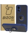Kup Bizon Case Hybrid Gyűrű Oppo A38 4G füstös színű, tengerészkék kerettel - BIZ3836 - {ean13} - Sklep Home Screen