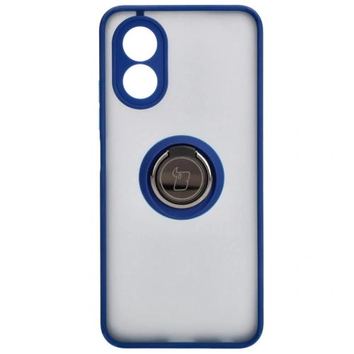 Kup Pouzdro s úchopem na prst Bizon Case Hybrid Ring pro Oppo A38 4G kouřové s modrým rámečkem - BIZ3836 - {ean13} - Sklep Home Screen