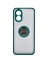 Kup Etui s úchopem na prst Bizon Case Hybrid Ring pro Oppo A38 4G kouřové s tmavě zeleným rámečkem. - BIZ3837 - {ean13} - Sklep Home Screen