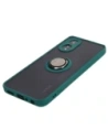 Kup Etui s úchopem na prst Bizon Case Hybrid Ring pro Oppo A38 4G kouřové s tmavě zeleným rámečkem. - BIZ3837 - {ean13} - Sklep Home Screen