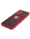 Buy Bizon Case Hybrid Ring Oppo A38 4G smoky with a red frame - BIZ3838 - {ean13} - Home Screen Store Europe