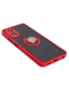 Buy Bizon Case Hybrid Ring Oppo A38 4G smoky with a red frame - BIZ3838 - {ean13} - Home Screen Store Europe