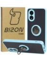 Kup Etui s úchopem na prst Bizon Case Hybrid Ring pro Oppo A38 4G kouřové s světle modrým rámem - BIZ3839 - {ean13} - Sklep Home Screen