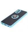 Kup Etui s úchopem na prst Bizon Case Hybrid Ring pro Oppo A38 4G kouřové s světle modrým rámem - BIZ3839 - {ean13} - Sklep Home Screen