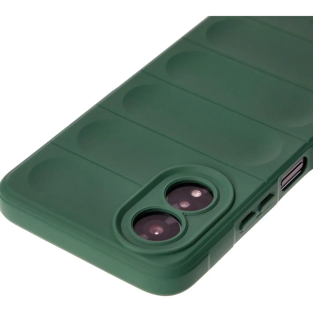 Pancerne etui Bizon Case Tur do Oppo A38 4G ciemnozielone