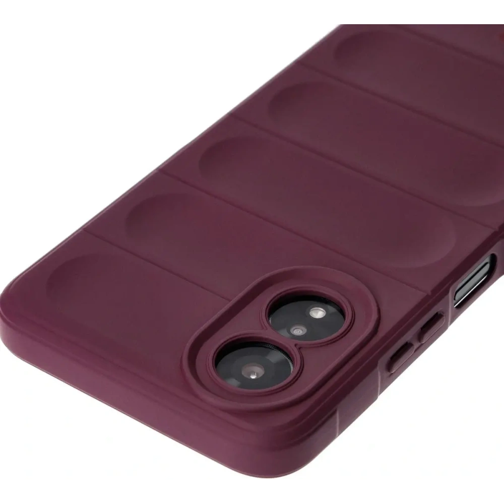 Pancerne etui Bizon Case Tur do Oppo A38 4G ciemnofioletowe