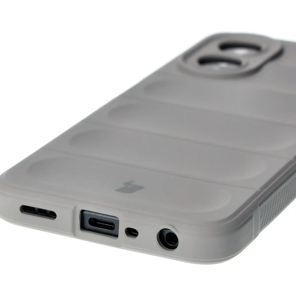 Pancerne etui Bizon Case Tur do Oppo A38 4G jasnoszare